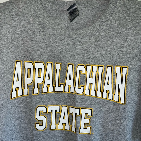 Gray Appalachian State University Mountaineers T-Shirt - Picture 2 of 2
